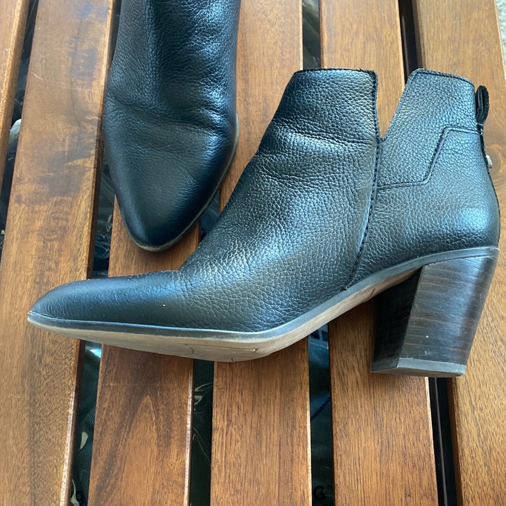 Franco Sarto Black Booties, size 9